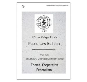 Public Law Bulletin Vol. XVIII