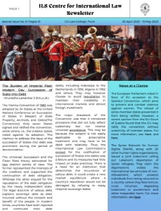 Newsletter - Special Issue No. III