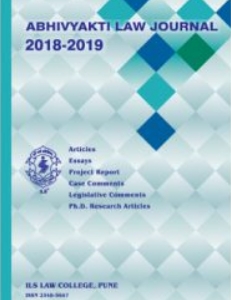 Abhivyakti Law Journal 2018-19