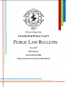 Public Law Bulletin Vol. XVI