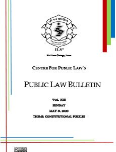 Public Law Bulletin Vol. XIII